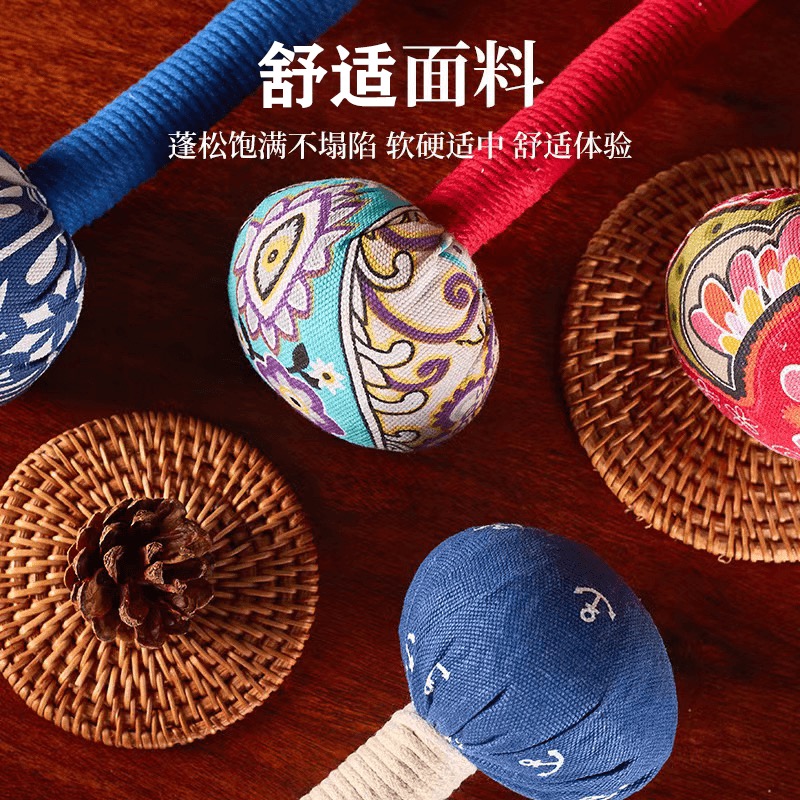 艾草锤中药养生锤按摩敲打锤颈肩部全身穴位健康锤捶背器敲打锤子