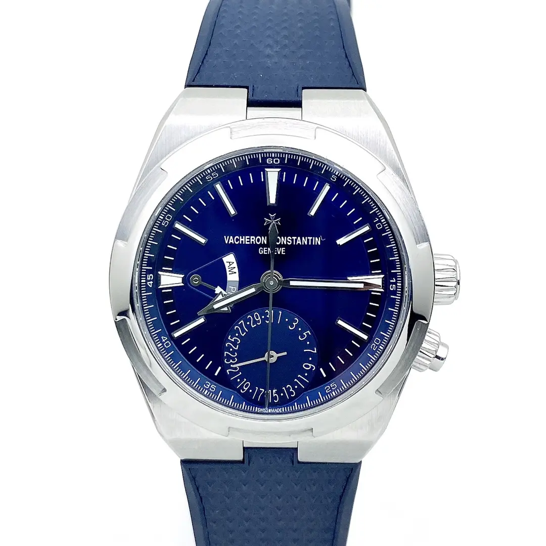 95新 达人尚品 2021年保卡 江诗丹顿7900V腕表 41mm 双时区