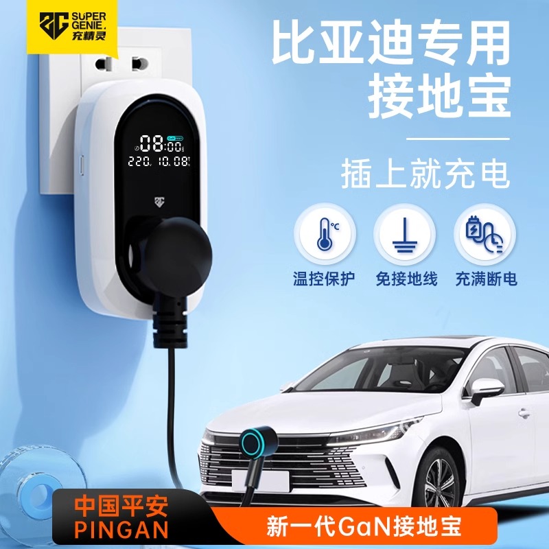 【充精灵】比亚迪接地宝秦L元plus海豚海鸥海豹宋plus通用接地宝