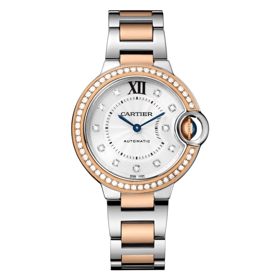 99新 Cartier/卡地亚 蓝气球W3BB0023原镶钻 18K金33机械全套