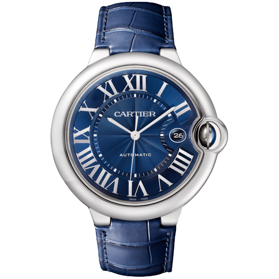 99新 Cartier/卡地亚 蓝气球WSBB0027蓝盘机械42mm男款24年全套
