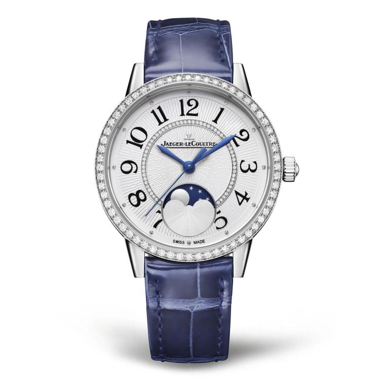 99新 Jaeger-LeCoultre/积家 约会357842J原钻月相34盘 机械 全套