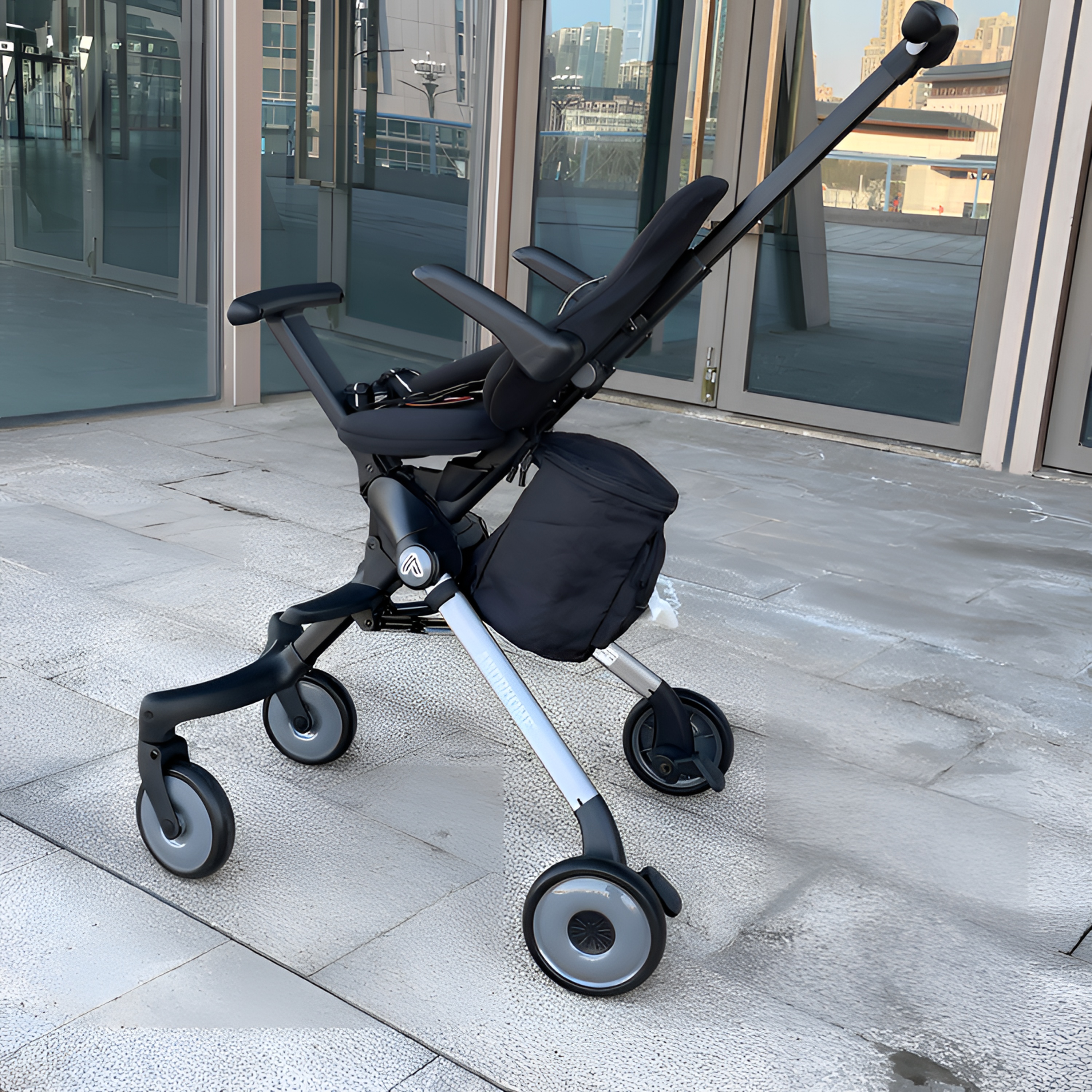  AMORHOME遛娃神器储物挂包挂袋置物篮am遛娃推车置物袋底篮底框