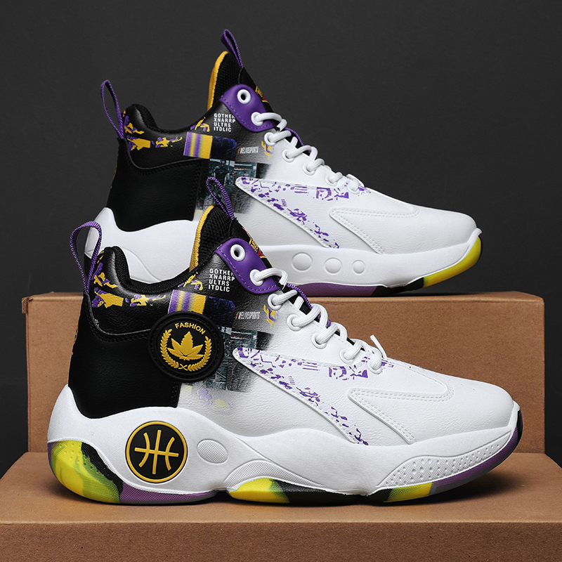 【小扬哥甄选】高帮鞋男夏季透气男鞋青少年休闲运动鞋初中学生跑