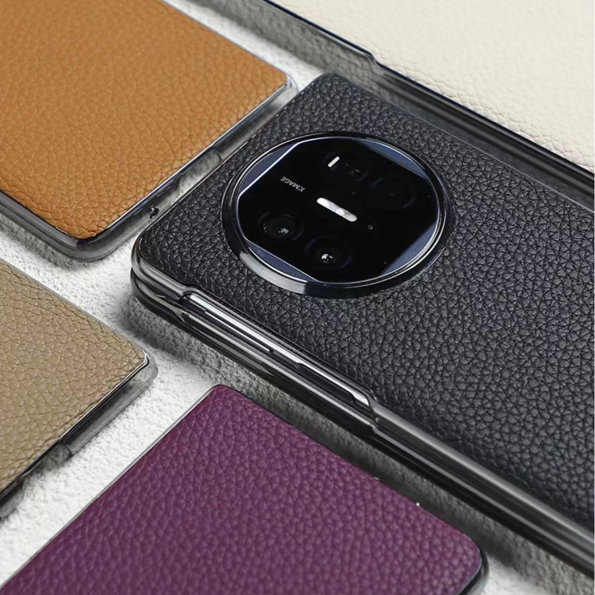 【宠粉福利】智能手机壳简约手机壳防摔折叠手机保护套