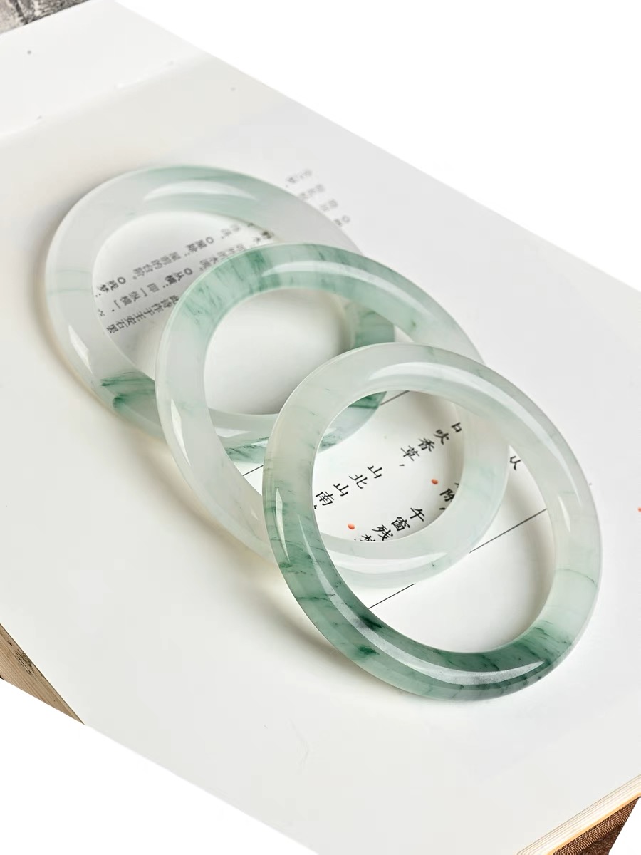 【天山翠手镯】圈口齐全【性价比高】