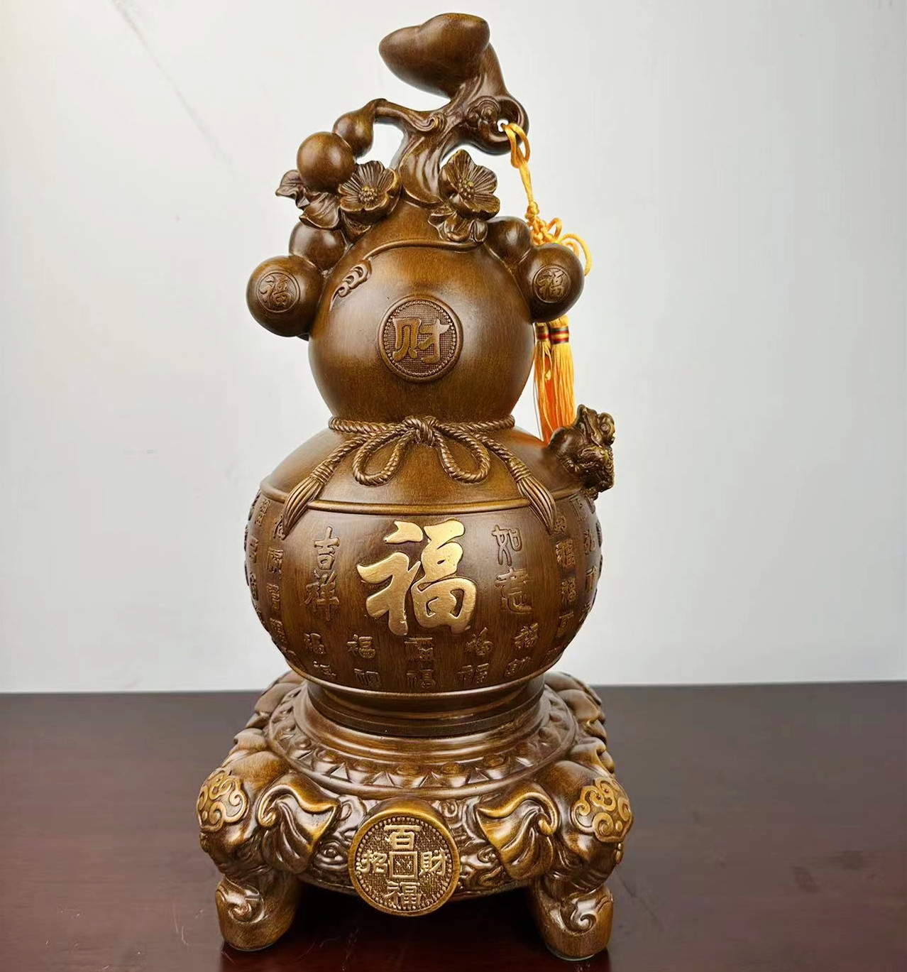 葫芦招财福禄摆件工艺品创意桌面客厅办公室装饰品开业乔迁送礼