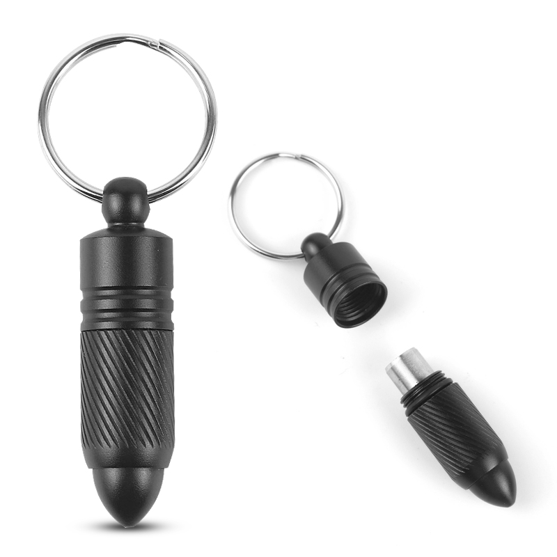 KEENSUN 铝合金 便捷小巧 雪茄开孔器黑色轻便时尚锋利刀片420J2