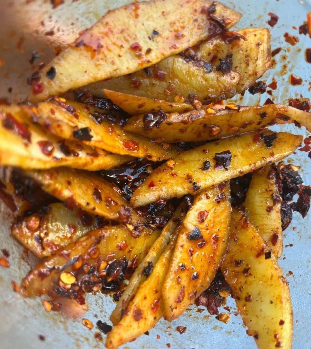 【小时达专送】糊辣子拌芒果条350g芒果同城配