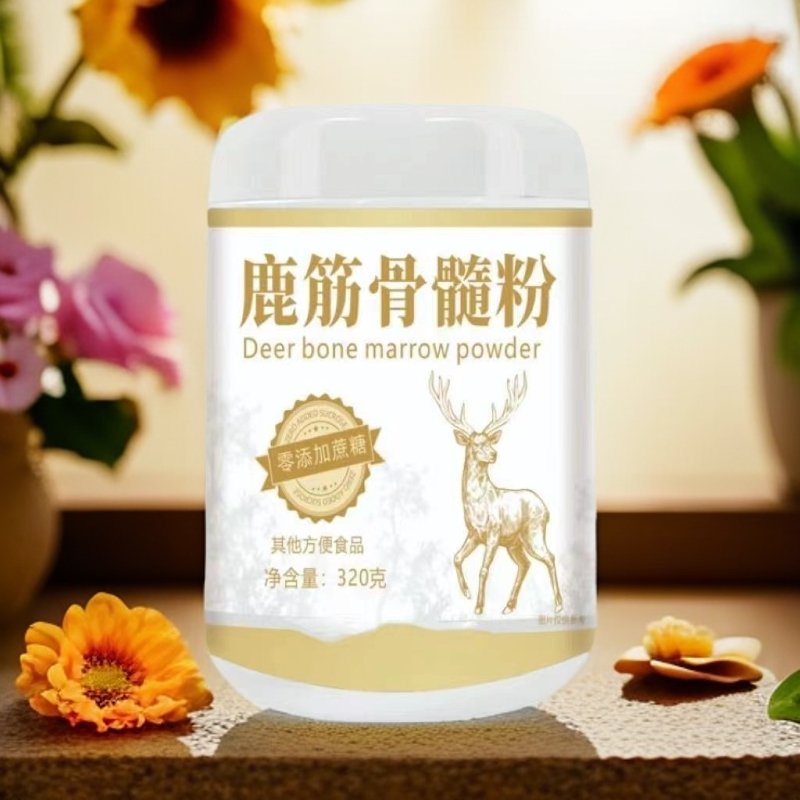 【官方正品】鹿筋骨髓粉-320g/桶