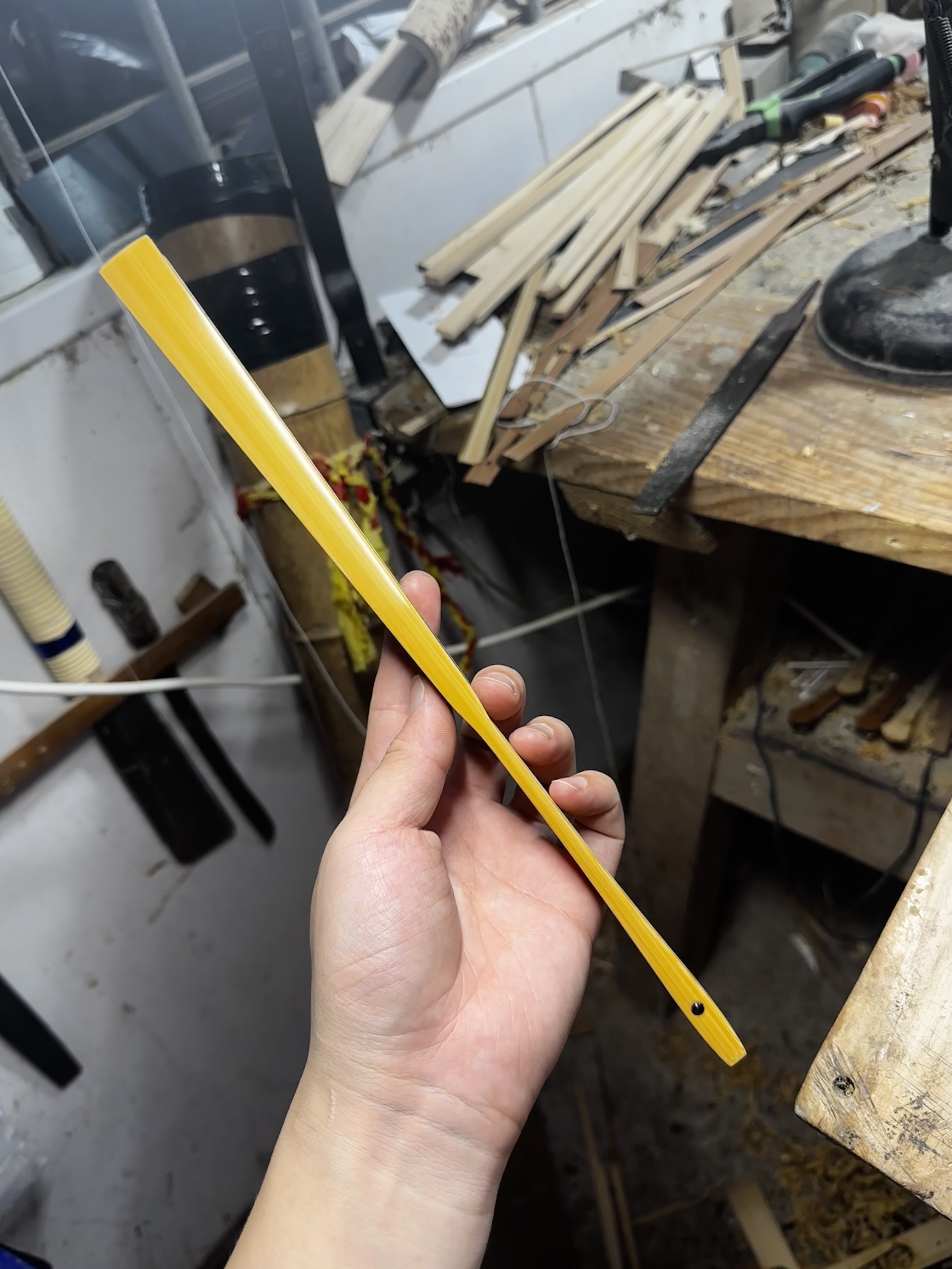 吴国川老师纯手工玉竹折扇，尺寸9.5寸2.0排口16方