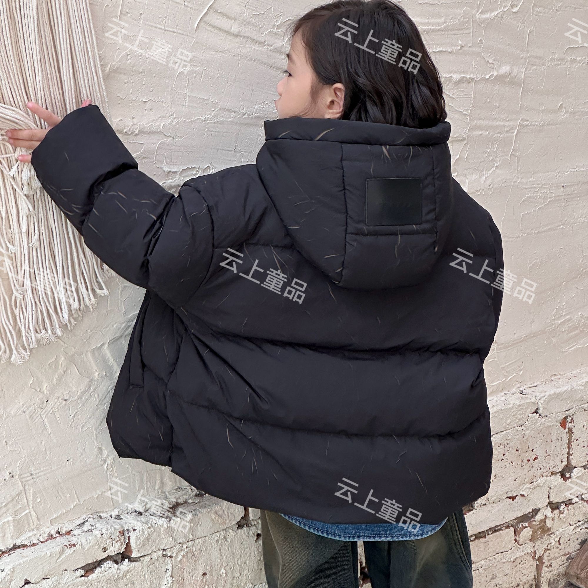 07【年中反季】新国标90白鸭绒 男童特制魔术皱裂纹羽绒服