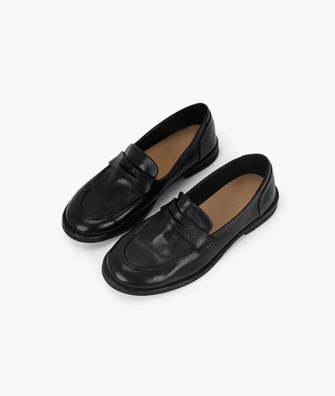 （全水洗系列进口植鞣水洗乐福鞋 手工真皮底没有磨合期