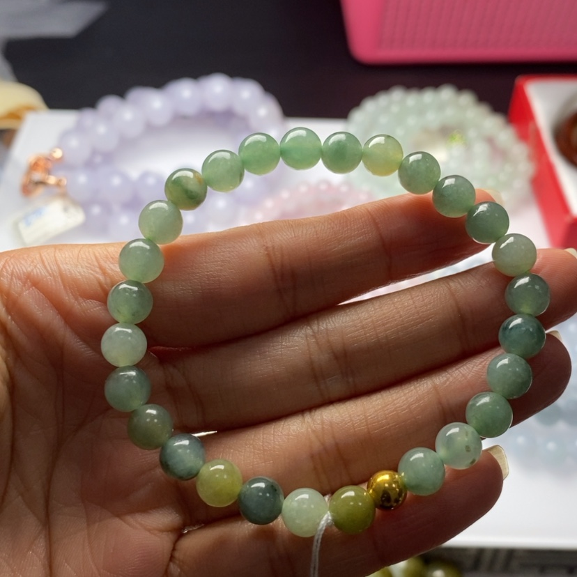 【闪购商品】翡翠颈饰未镶嵌阚*