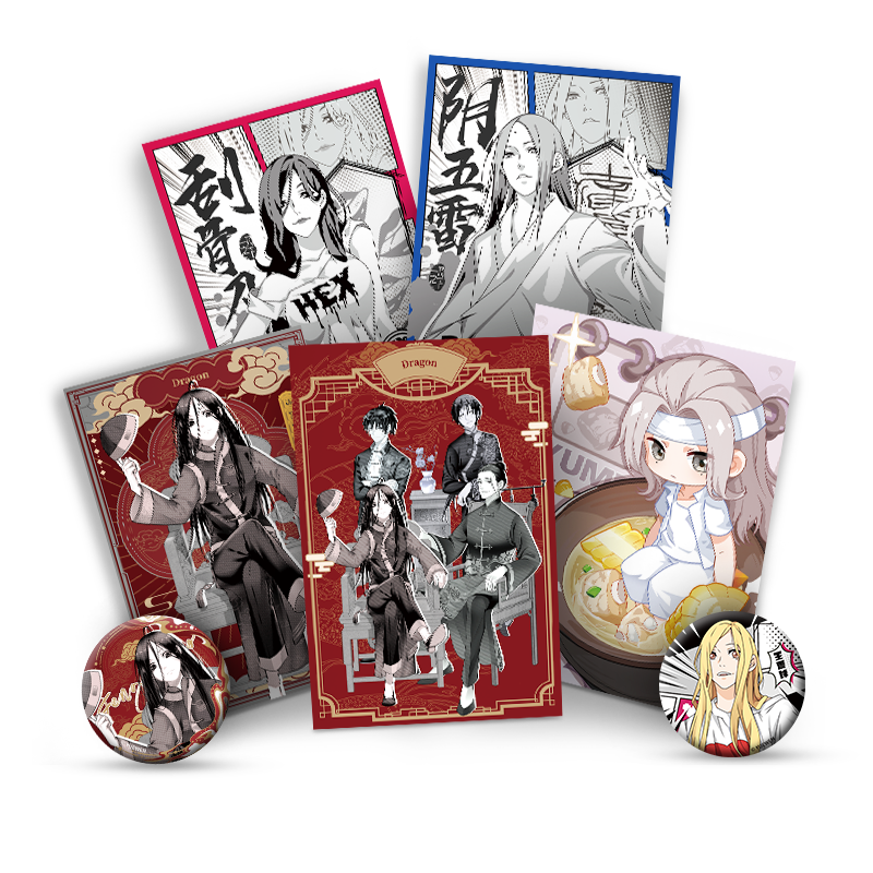 【代拆】《一人之下》动画X遇意正版吧唧明信片国漫盲袋