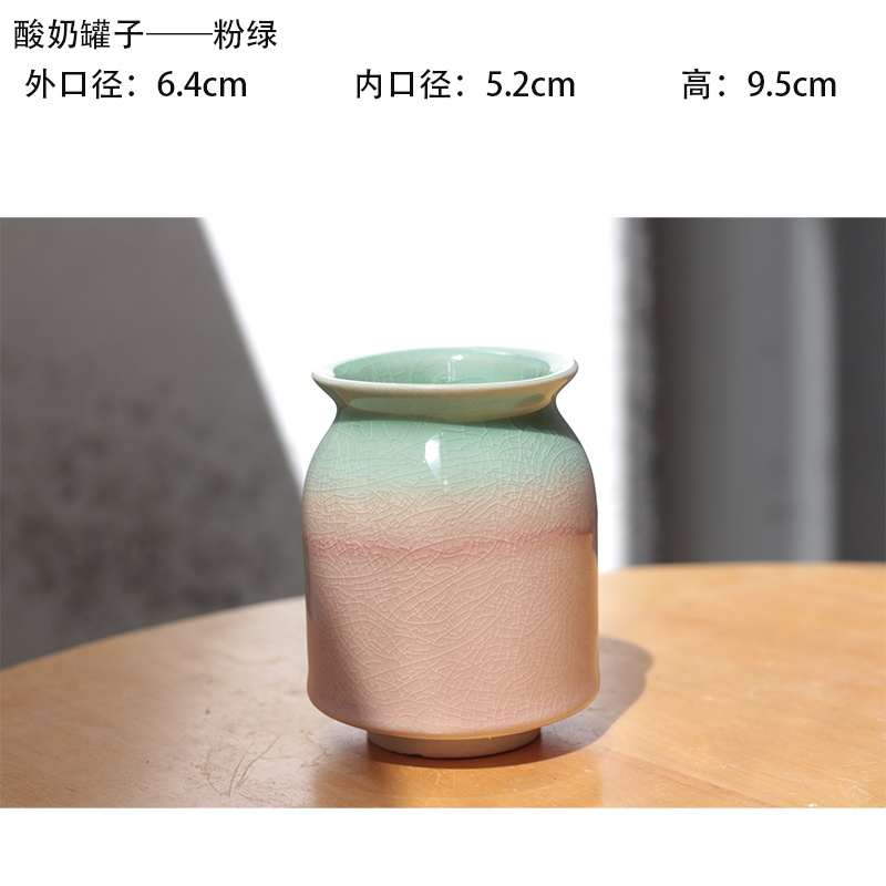 简约多肉花盆陶瓷可爱创意个性植物宿舍高颜值花盆肉肉锥桌面花卉