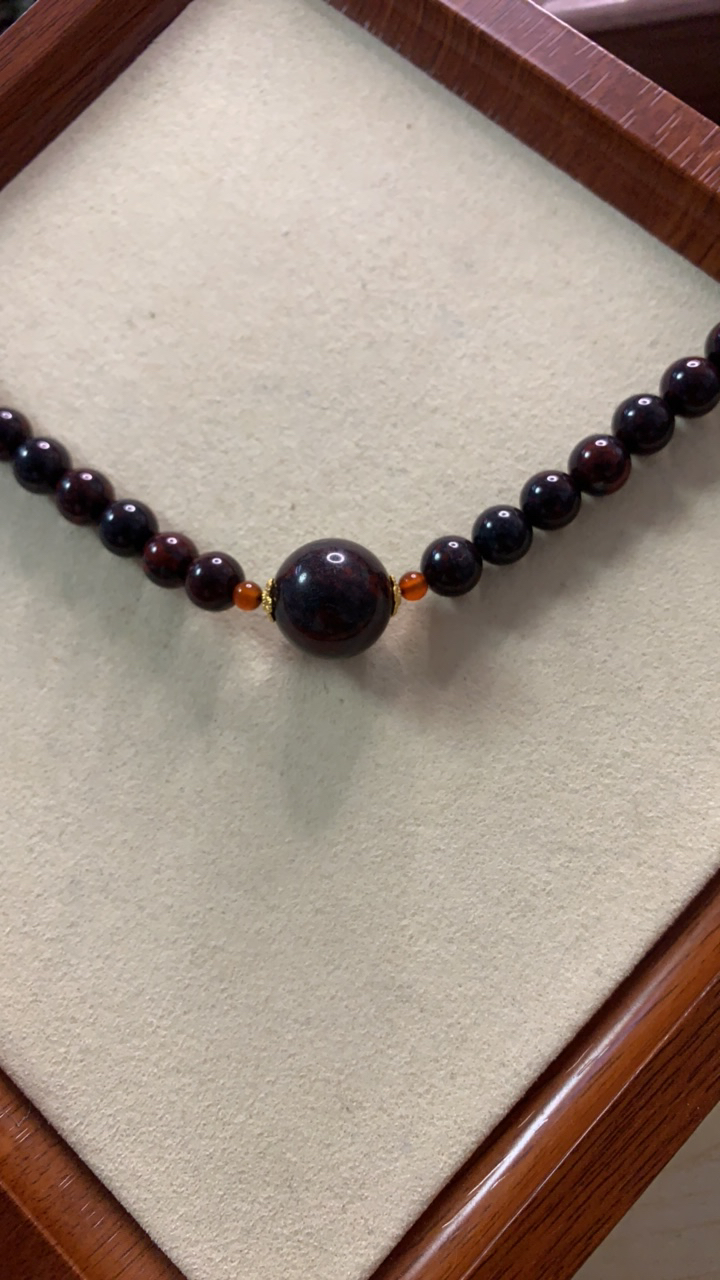 2024款鸡血石百搭项链