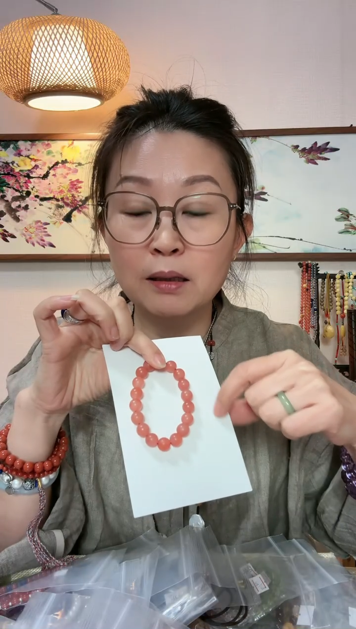 【闪购商品】南红玛瑙手链未镶嵌南红手串