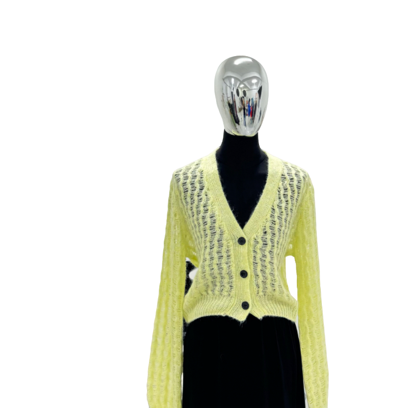 【QINXUAN高品质秋冬新款马海毛毛衣仙气显瘦时尚洋气减龄上衣