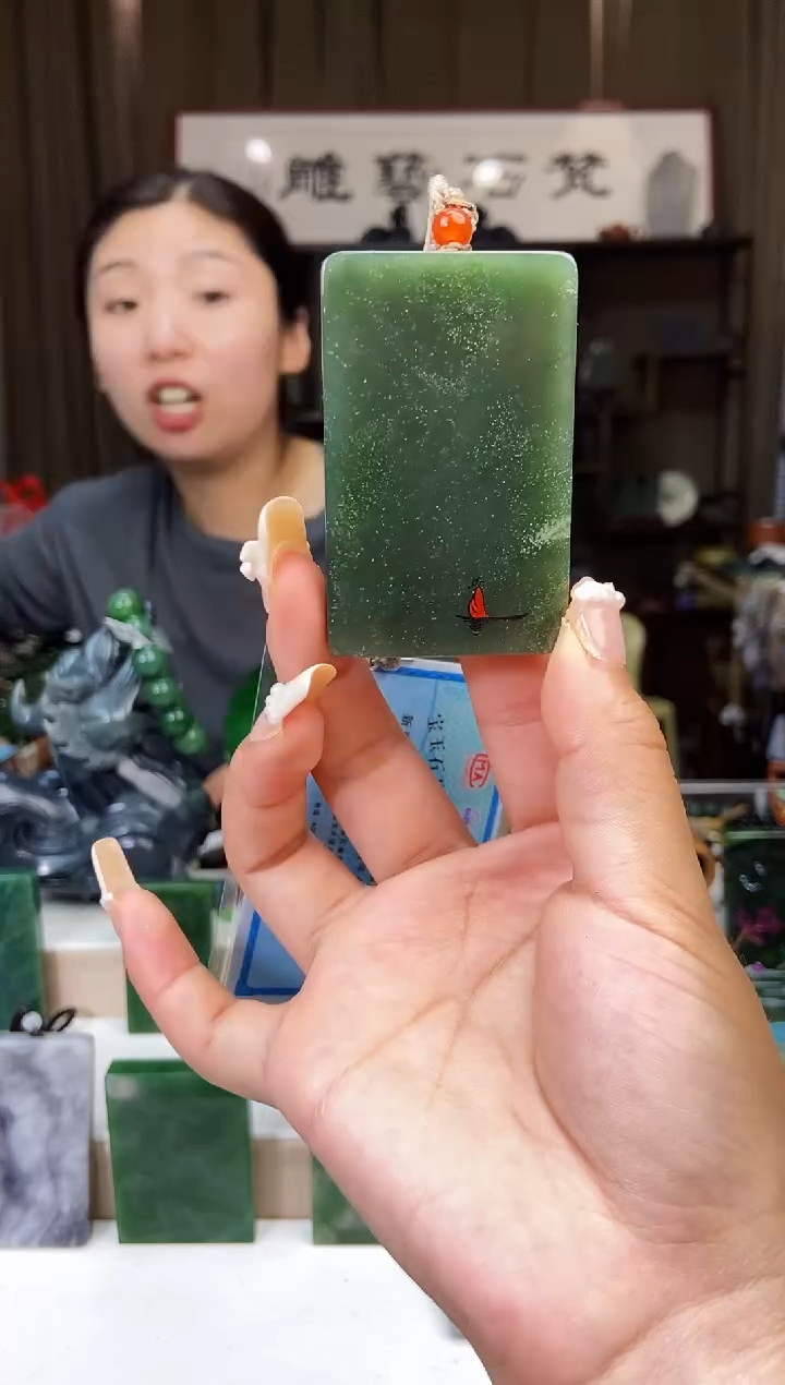 【闪购商品】和田玉挂件未镶嵌1