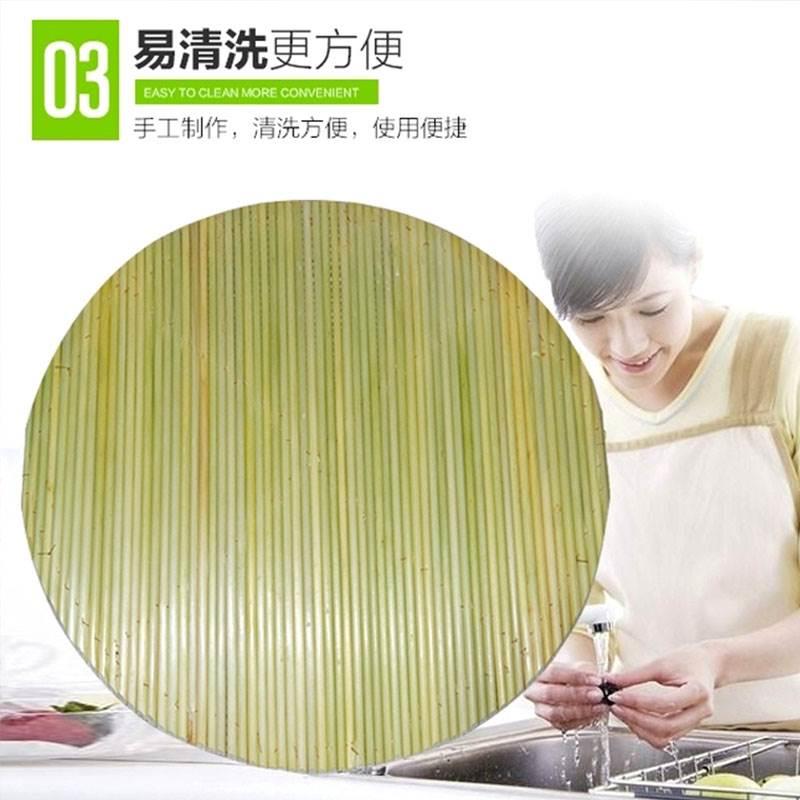 手工高粱杆盖垫饺子盘锅盖饺子帘盖垫篦子圆形双层盖帘托盘盖垫子