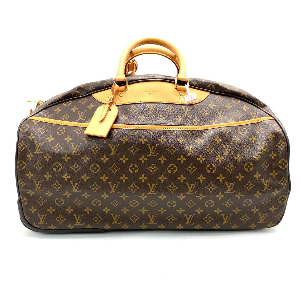 95新 LV LV 棕老花手提旅行袋 尺寸60/35 