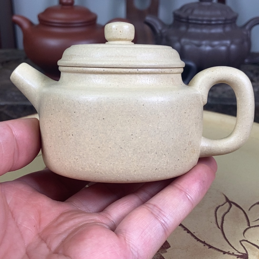 紫砂茶壶四号井本绿160 容量宜兴紫砂壶