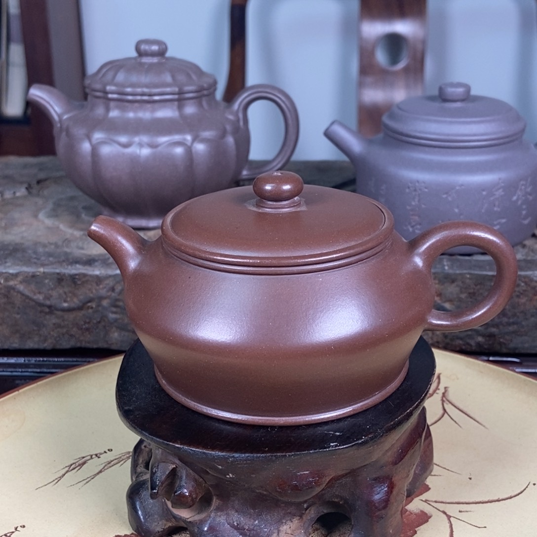 紫砂茶壶230 容量宜兴紫砂壶