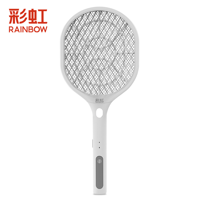 彩虹电蚊拍充电式家用强力灭蚊灯自动诱蚊子超强驱蚊神器打苍蝇拍