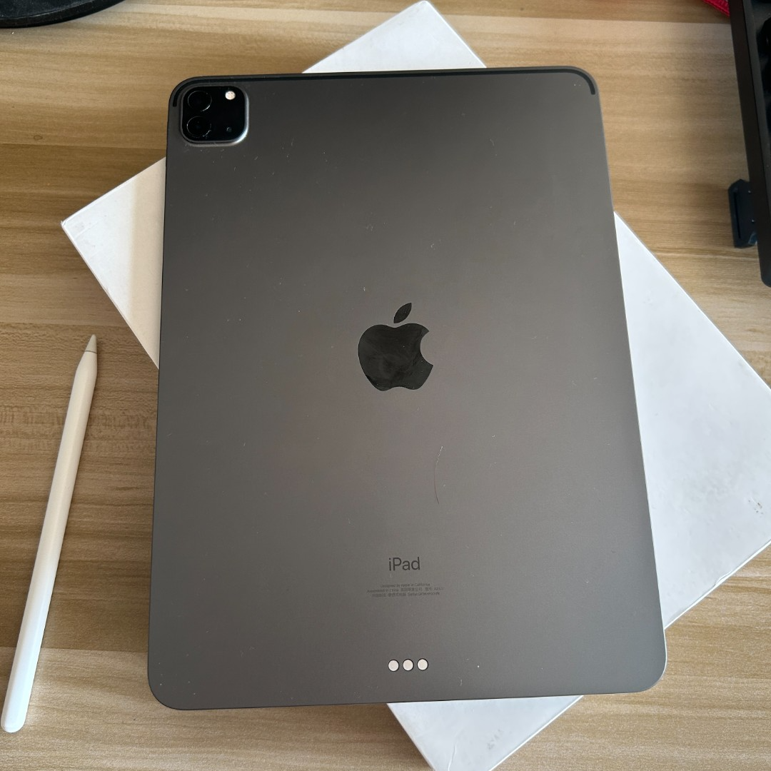 95新 Apple/苹果 20款ipad pro学习无线绘画娱乐绘画便携平板电脑