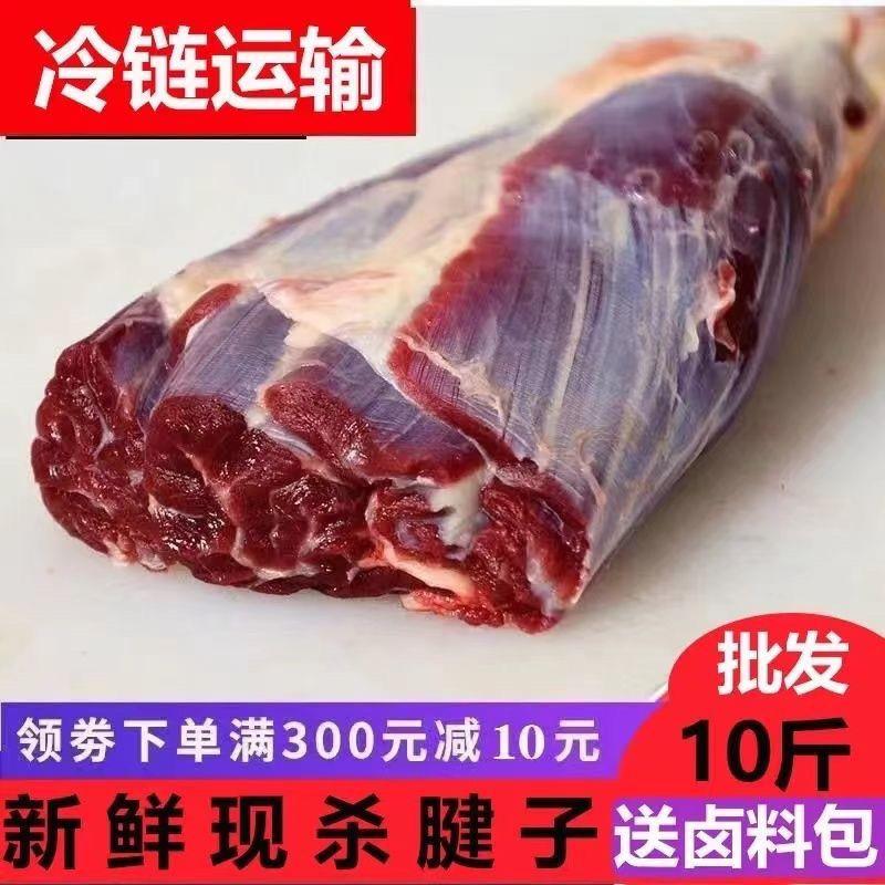 【顺丰包邮】新鲜现杀原切腱子肉农家散养国产鲜肉腱子肉批发