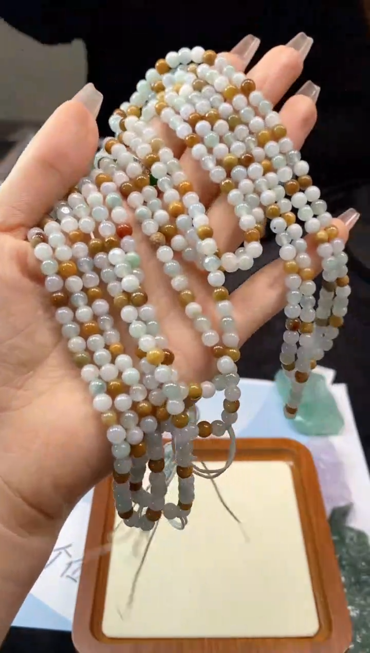 【闪购商品】翡翠手串未镶嵌0663294689珠串