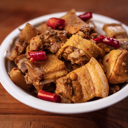 刘亚伟【单品猪肉钻鸡】陕北绥德传统老八碗蒸碗单盒/360g包邮