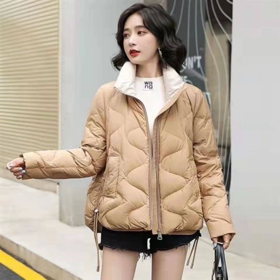 2023轻薄短款羽绒羽绒服女韩版宽松小个子羽绒服冬季保暖羽