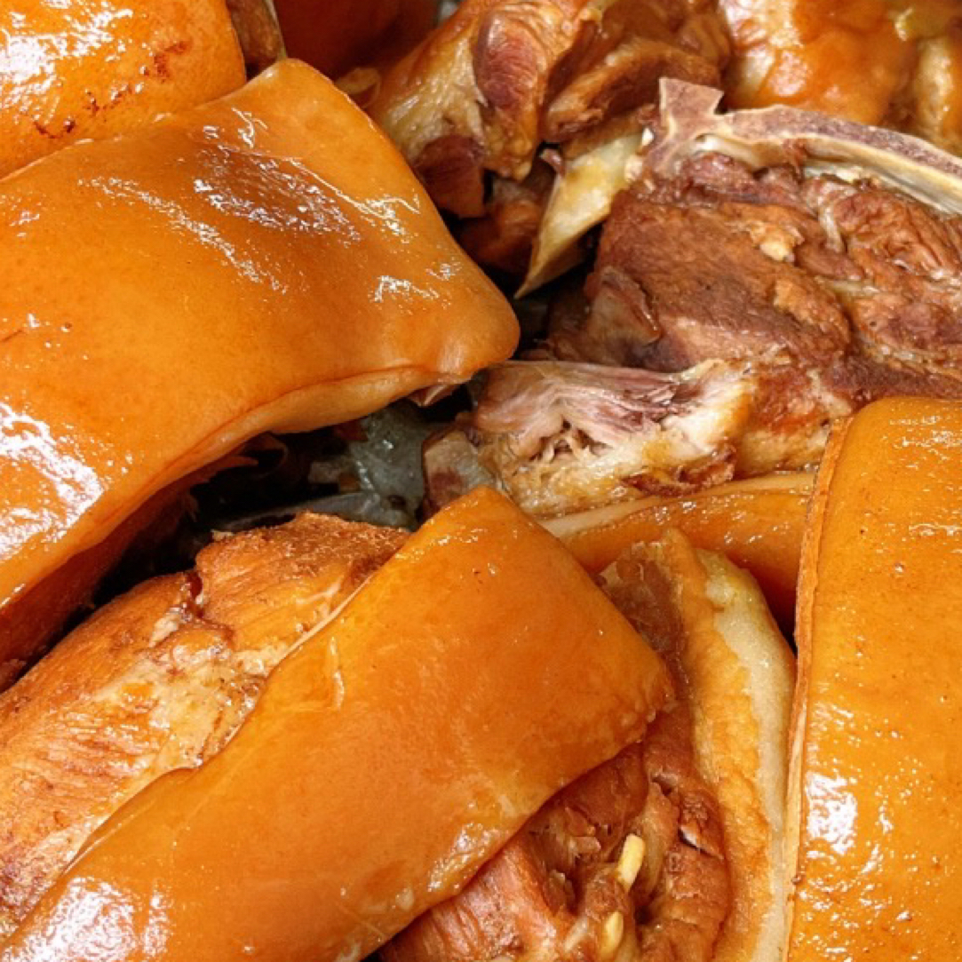 省级非遗【德兴诚】火烧夹肉组合装 6 个熟饼子+500g 卤猪肉 送纸袋