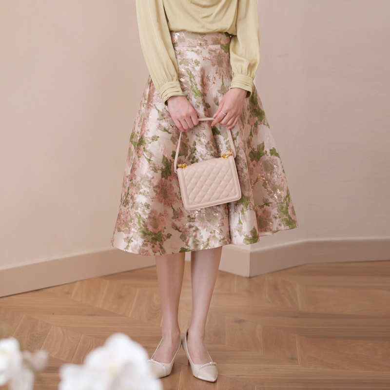 【粉丝专享】BuouBuou新款洋气百搭女装法式优雅半身裙BJ4B213