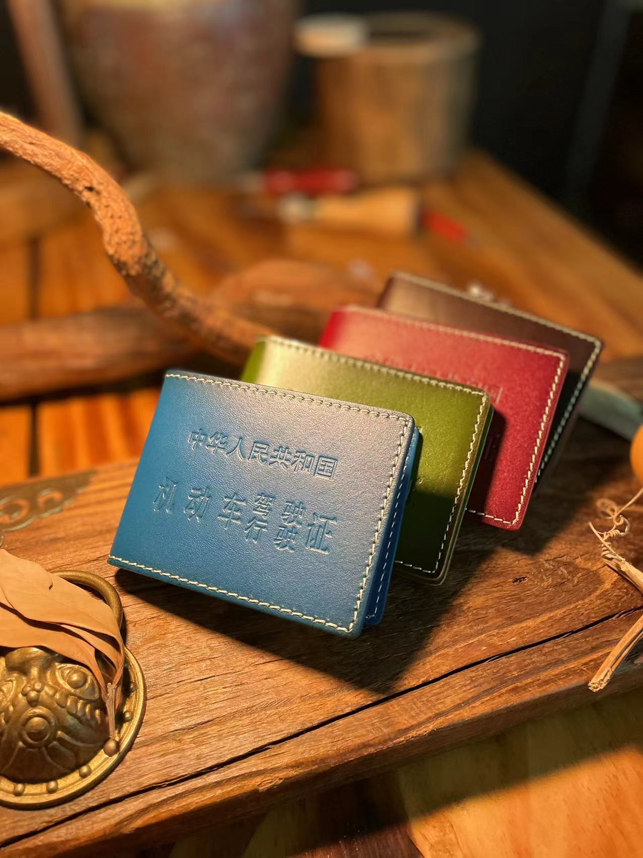 男女高档头层牛皮纯手工驾驶证皮套个性真皮男证件位行驶证驾照夹