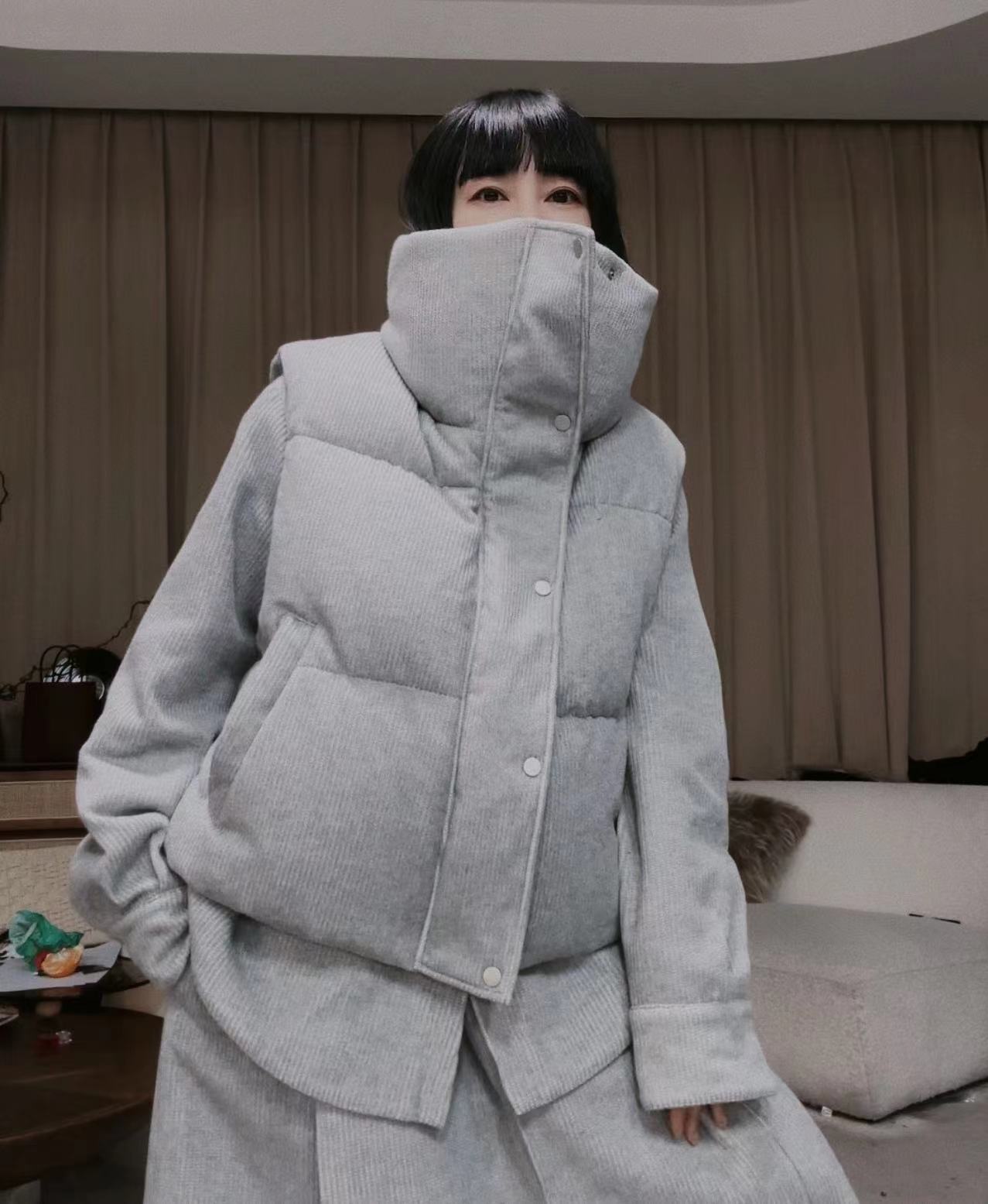 【NANA推荐】2025冬季新款立领加厚宽松羽绒马夹马甲2CL0702