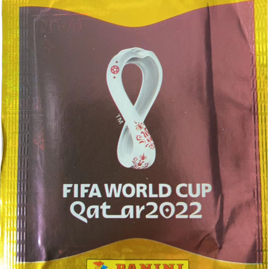2022 卡塔尔世界杯 国际版 足球贴纸 梅西夺冠年  默认代拆
