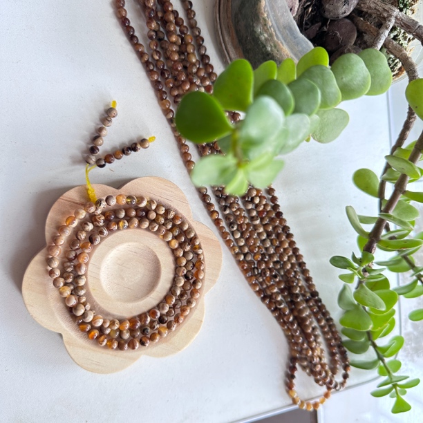 缅甸白根珠链5mm+（手串项链两用，多样性发其一）复古百搭民族风