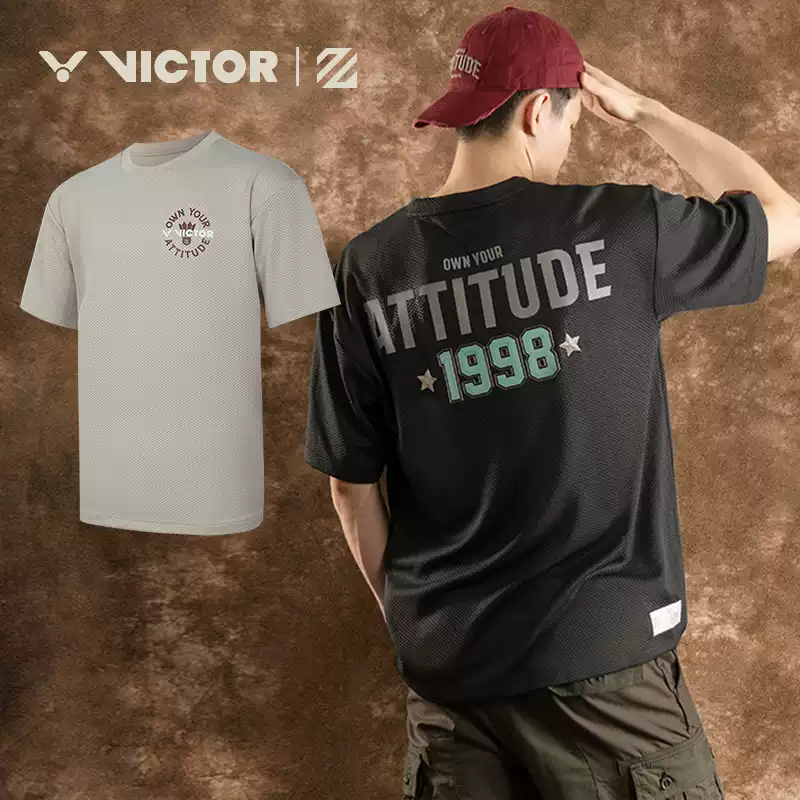 VICTOR威克多LZJ李梓嘉联名系列羽毛球服透气运动时尚T恤背心夹克