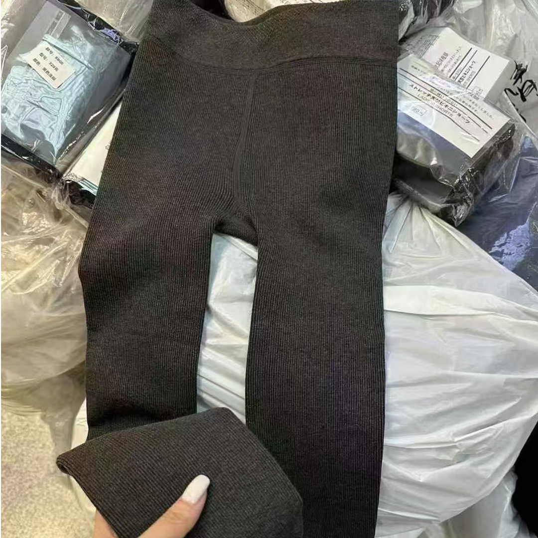 ZY服饰 冬季打底瘦腿袜（加绒）黑色 深灰色