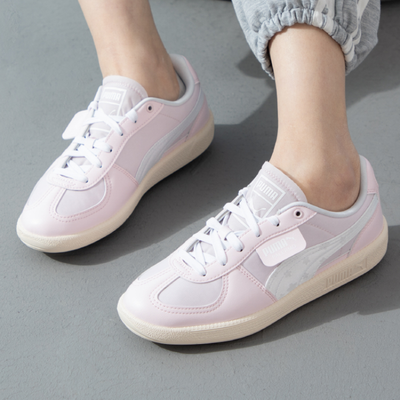 彪马女鞋新款樱花系列T头鞋低帮轻便户外运动鞋板鞋德训鞋 399342