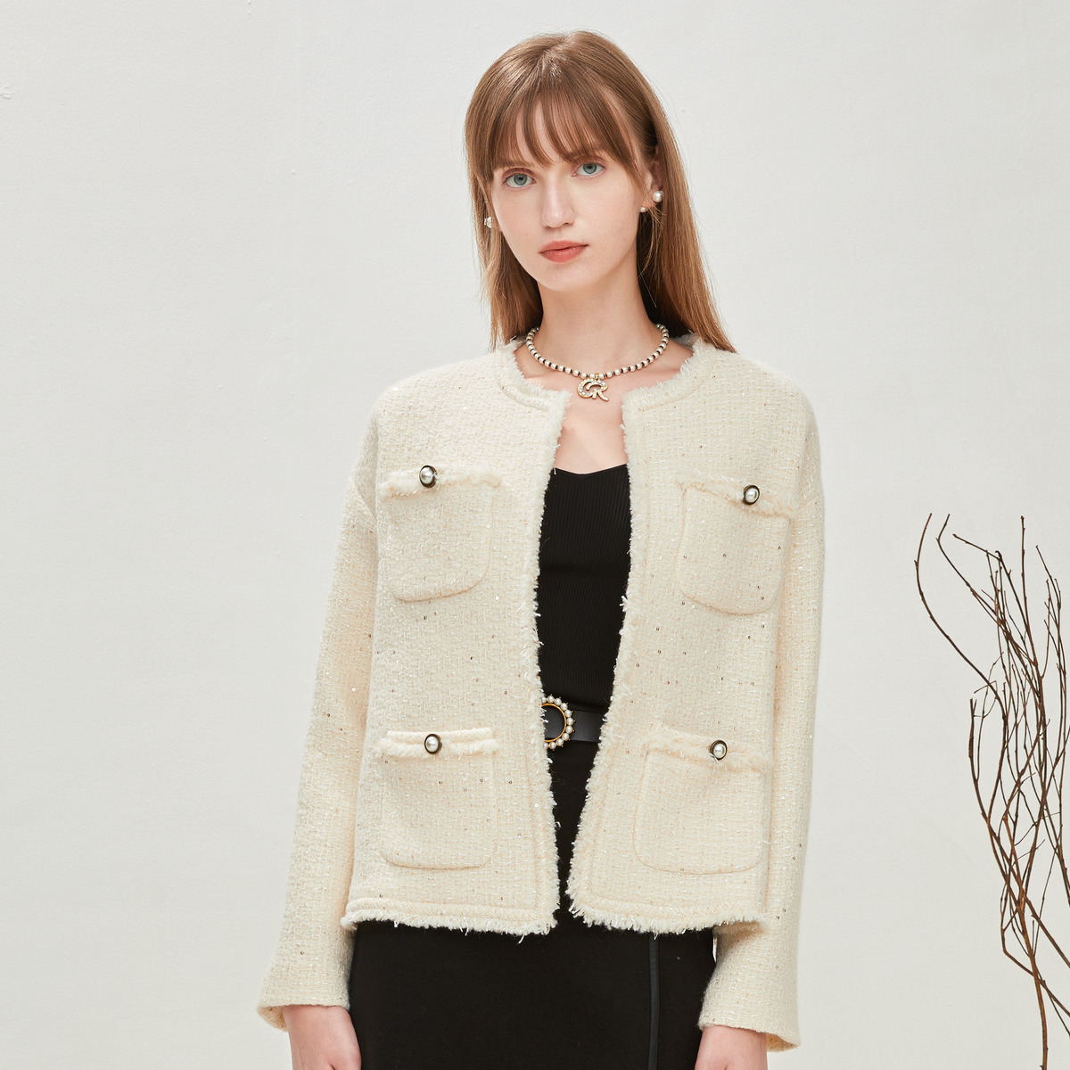 【粉丝专属】Caroline/卡洛琳秋季新款短外套WCRDDA09