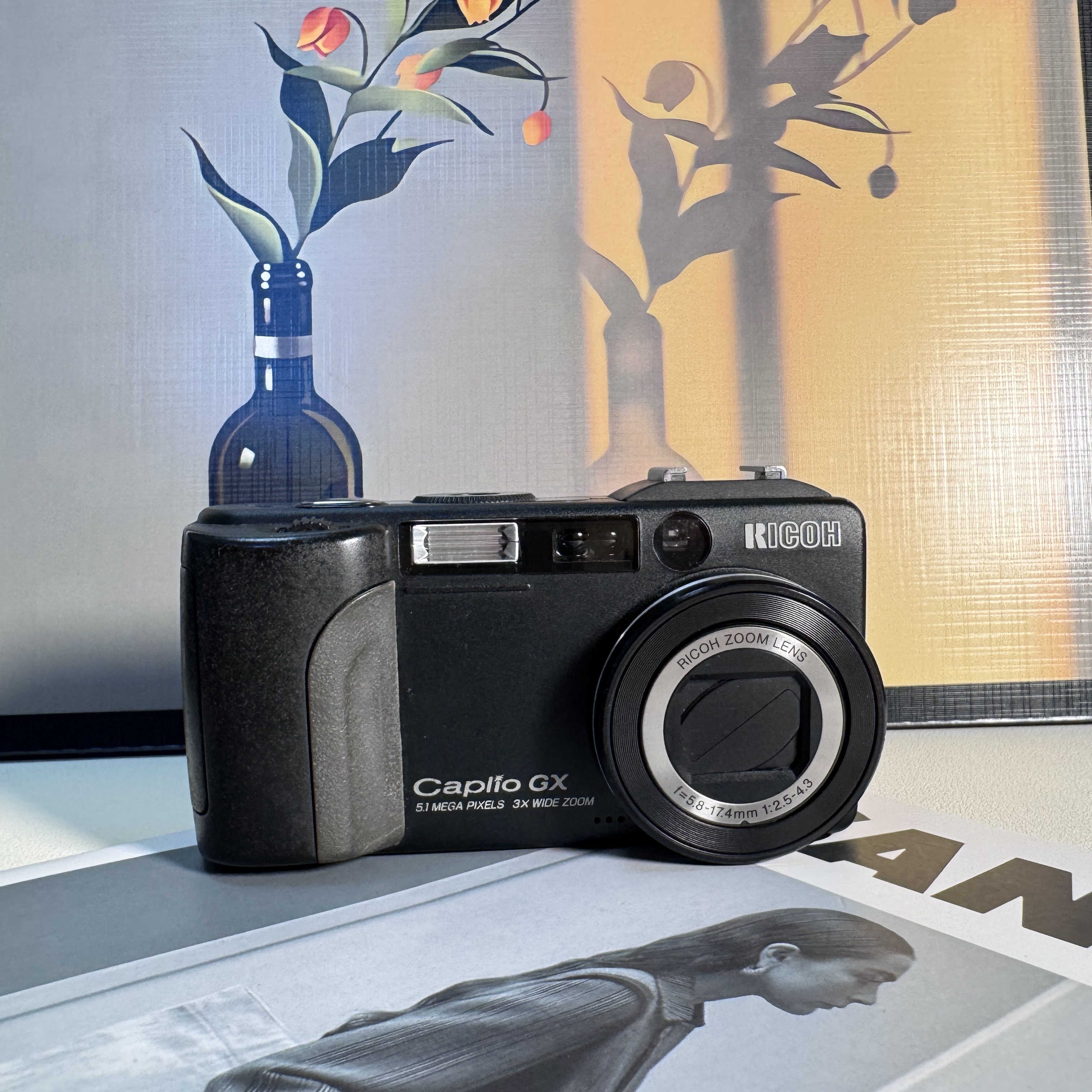 9新 Ricoh/理光 GX 513万像素3倍变焦 no退no换