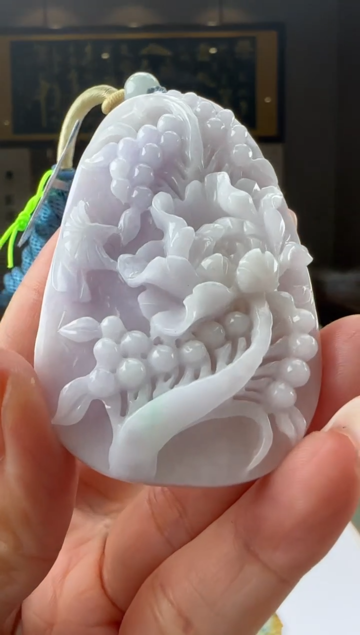 【闪购商品】翡翠颈饰未镶嵌YJ@@QD1223H015