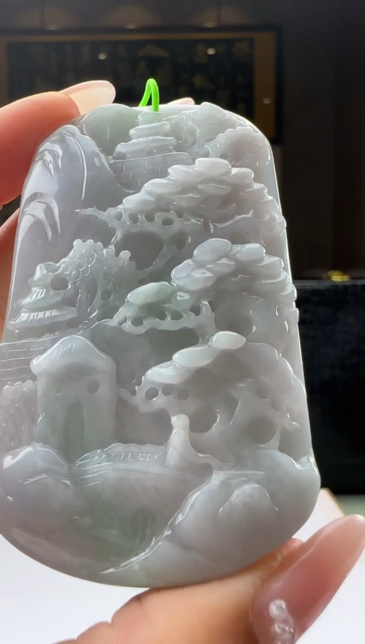 【闪购商品】翡翠颈饰未镶嵌YJ@@QD1223H0