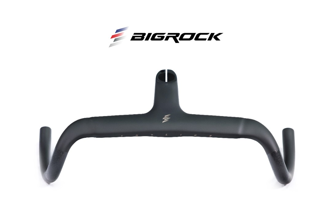 Bigrock大石瓜车一体碳纤维弯把砾石车弯把