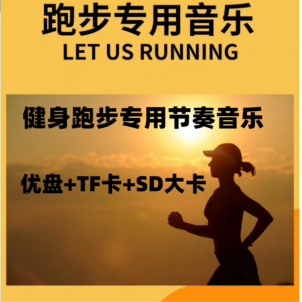 优盘内存卡TFsd卡健身跑步走路DJ神曲走步歌曲老人收音机插卡音箱
