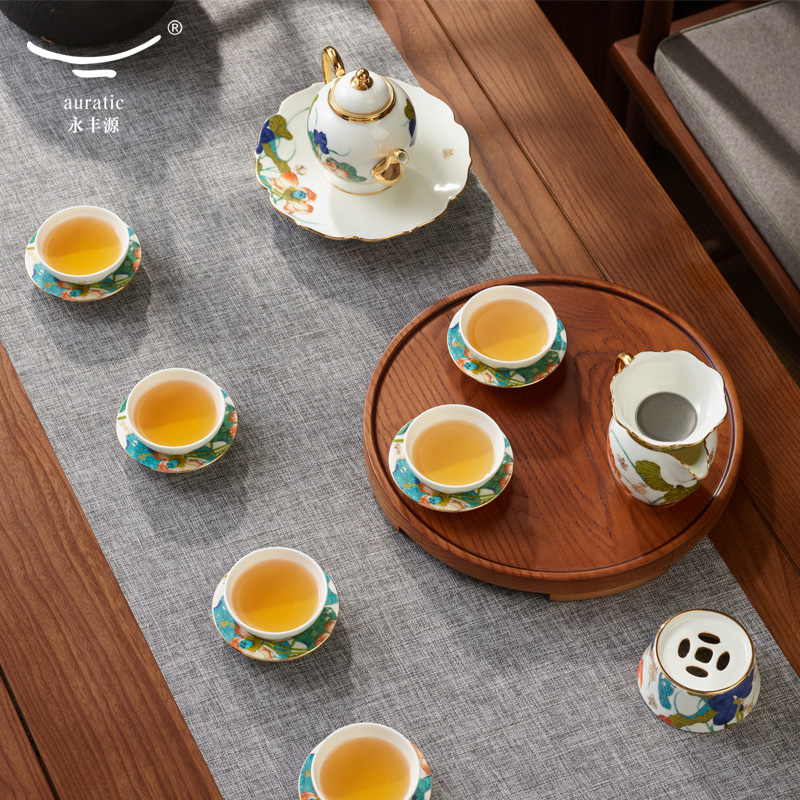 永丰源幸福和鸣18头茶具6人位中式茶具套装